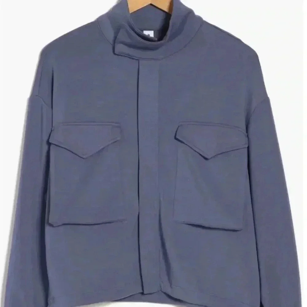 Velocity Oversized Scuba Knit Jacket NWT